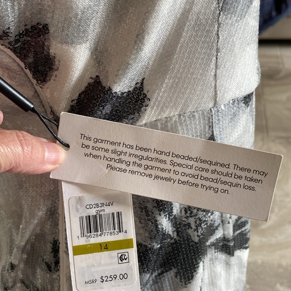 Calvin Klein Floral Evening Gown - Picture 12 of 17